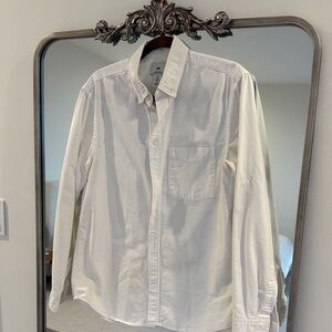 H&M Men's White Button Down Shirt